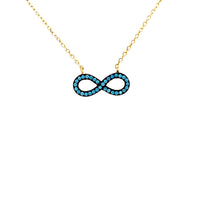 Classic infinity necklace