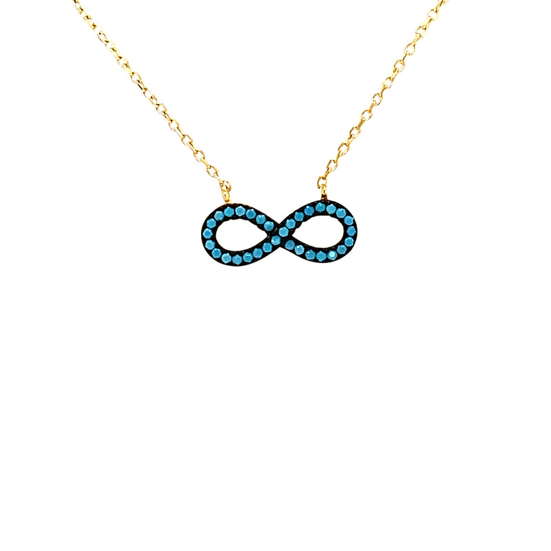 Classic infinity necklace