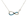 Infinity heart necklace