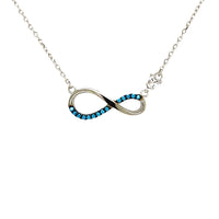 Infinity heart necklace