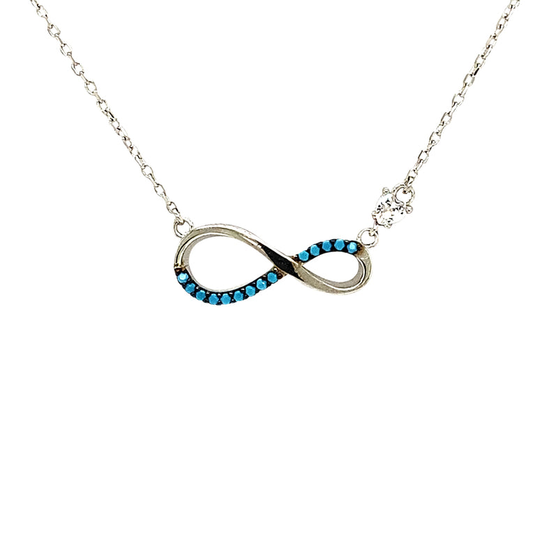 Infinity heart necklace