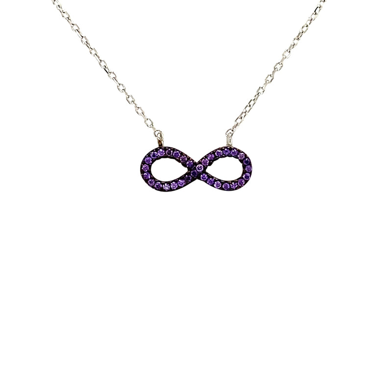 Classic infinity necklace