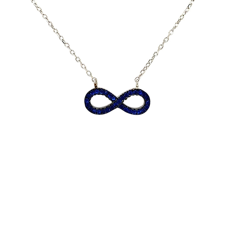 Classic infinity necklace