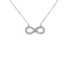 Classic infinity necklace