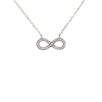 Classic infinity necklace