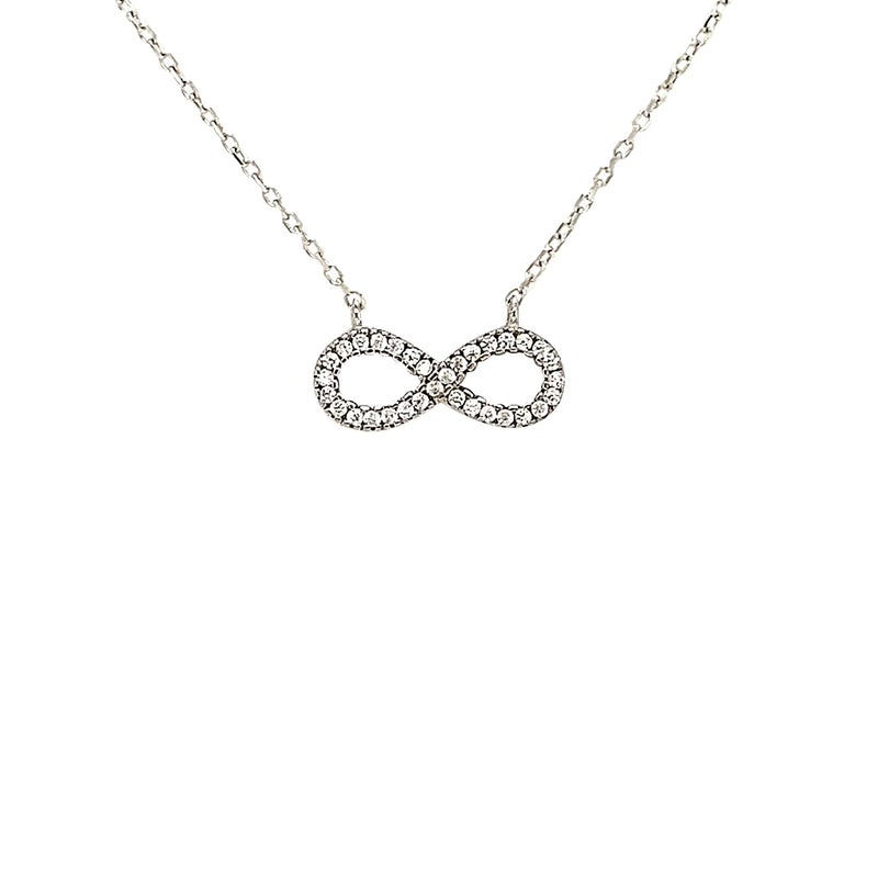 Classic infinity necklace