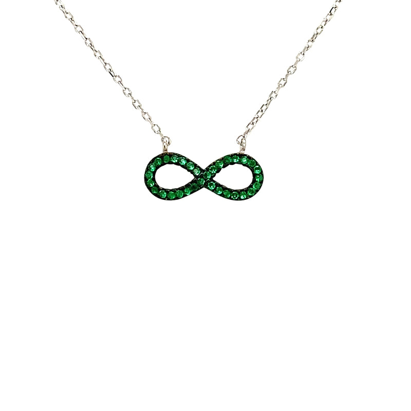 Classic infinity necklace