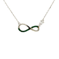 Infinity heart necklace