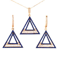 Set Sparkly Triangular