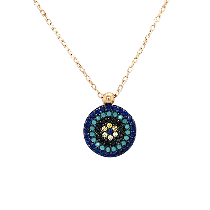 Turkish Eye Necklace 5N