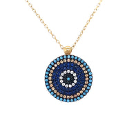 Turkish Eye Necklace 7N